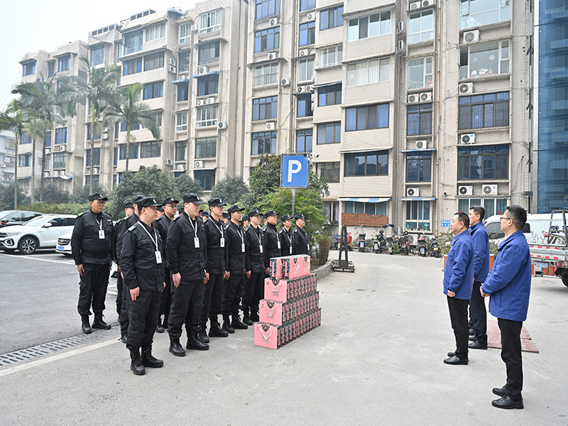 节前走访暖人心，安全检查保平安